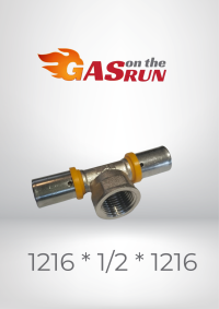 PEX Female tee T1216*1/2F*/1216