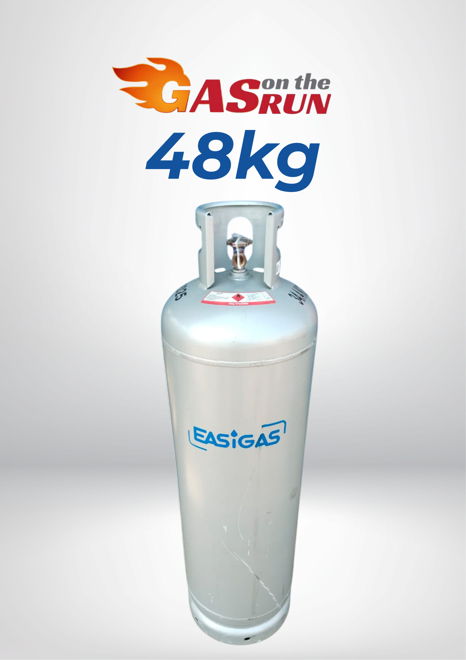 48Kg Single Valve Gas Only