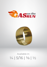 Brass Compression Olives (Various Sizes)