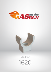 PEX Open alu. Socket KK-1620 White 20mm