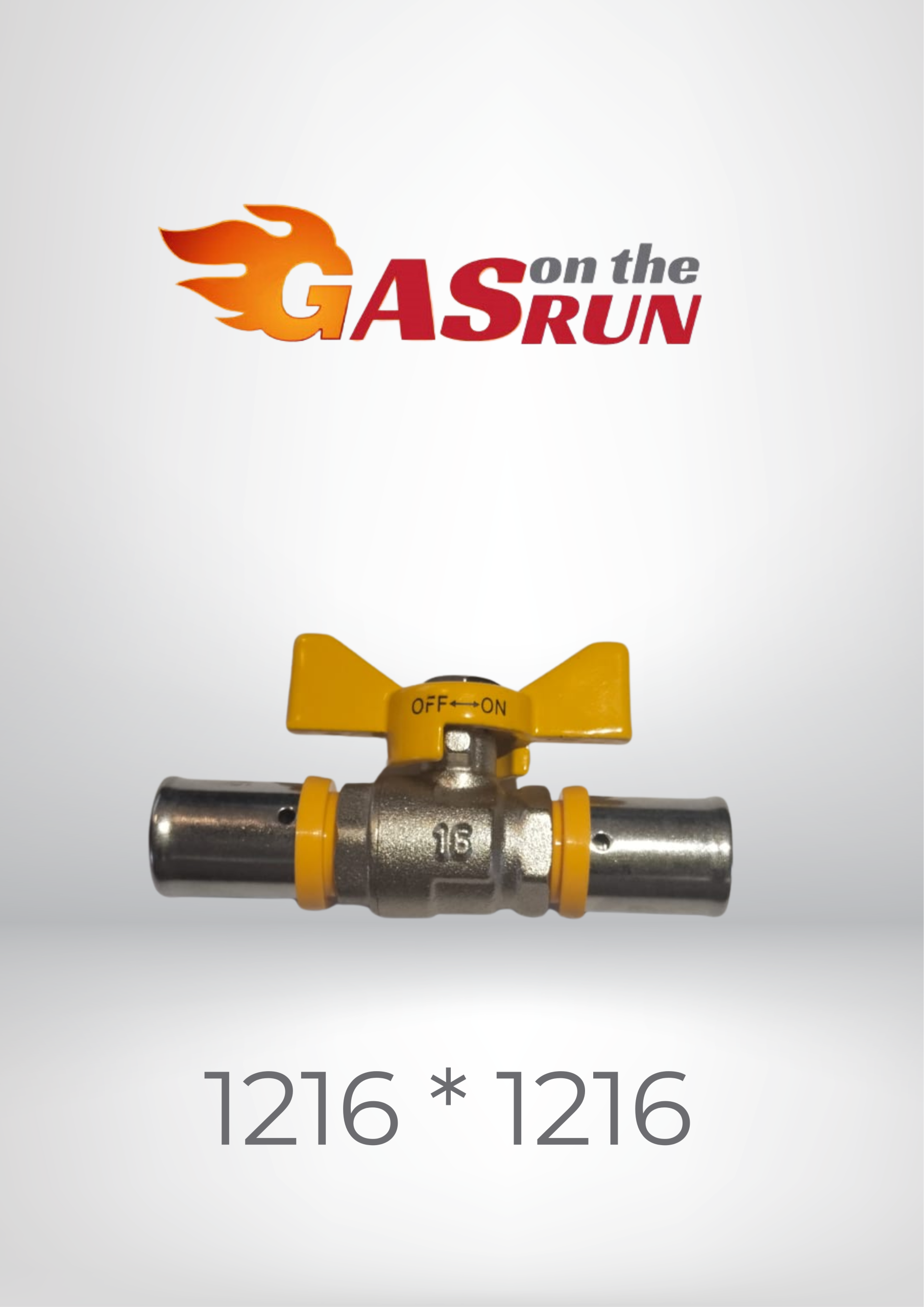 Pex Ball valve for gas (Inline Pex to Pex)