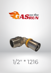 PEX Male elbow L1216*1/2