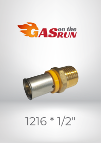 PEX Male union S1216*1/2